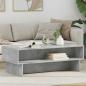 Preview: ARDEBO.de - Couchtisch Beton Grau 100 x 46 x 35 cm Holzwerkstoff