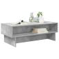 Preview: Couchtisch Beton Grau 100 x 46 x 35 cm Holzwerkstoff