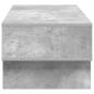 Preview: Couchtisch Beton Grau 100 x 46 x 35 cm Holzwerkstoff