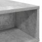 Preview: Couchtisch Beton Grau 100 x 46 x 35 cm Holzwerkstoff