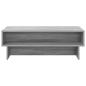 Preview: Couchtisch Graues Sonoma 100 x 46 x 35 cm Holzwerkstoff