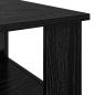 Preview: Couchtisch Schwarz Eichen-Optik 57 x 55 x 45 cm Holzwerkstoff