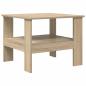 Preview: Couchtisch Sonoma-Eiche 57 x 55 x 45 cm Holzwerkstoff