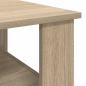 Preview: Couchtisch Sonoma-Eiche 57 x 55 x 45 cm Holzwerkstoff