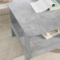 Preview: Couchtisch Beton Grau 57 x 55 x 45 cm Holzwerkstoff