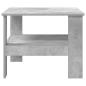 Preview: Couchtisch Beton Grau 57 x 55 x 45 cm Holzwerkstoff