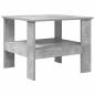Preview: Couchtisch Beton Grau 57 x 55 x 45 cm Holzwerkstoff