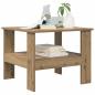 Preview: Couchtisch Artisan-Eiche 57 x 55 x 45 cm Holzwerkstoff