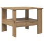 Preview: Couchtisch Artisan-Eiche 57 x 55 x 45 cm Holzwerkstoff
