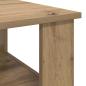 Preview: Couchtisch Artisan-Eiche 57 x 55 x 45 cm Holzwerkstoff