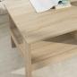 Preview: Couchtisch Sonoma-Eiche 90 x 50 x 45 cm Holzwerkstoff
