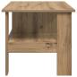 Preview: Couchtisch Artisan-Eiche 90 x 50 x 45 cm Holzwerkstoff