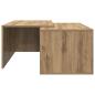 Preview: Kaffeetisch Set 2 pcs Artisan-Eiche Holzwerkstoff