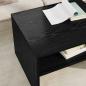 Preview: Couchtisch Schwarz Eichen-Optik 60 x 50 x 40 cm Holzwerkstoff