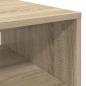 Preview: Couchtisch Sonoma-Eiche 60 x 50 x 40 cm Holzwerkstoff