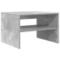 Preview: Couchtisch Beton Grau 60 x 50 x 40 cm Holzwerkstoff