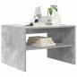Preview: Couchtisch Beton Grau 60 x 50 x 40 cm Holzwerkstoff