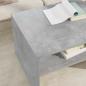 Preview: Couchtisch Beton Grau 60 x 50 x 40 cm Holzwerkstoff
