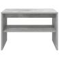 Preview: Couchtisch Beton Grau 60 x 50 x 40 cm Holzwerkstoff