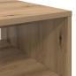 Preview: Couchtisch Artisan-Eiche 60 x 50 x 40 cm Holzwerkstoff