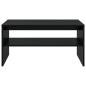 Preview: Couchtisch Schwarz Eichen-Optik 80 x 50 x 40 cm Holzwerkstoff