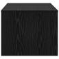 Preview: Couchtisch Schwarz Eichen-Optik 80 x 50 x 40 cm Holzwerkstoff