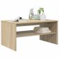 Preview: Couchtisch Sonoma-Eiche 80 x 50 x 40 cm Holzwerkstoff