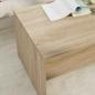 Preview: Couchtisch Sonoma-Eiche 80 x 50 x 40 cm Holzwerkstoff