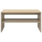 Preview: Couchtisch Sonoma-Eiche 80 x 50 x 40 cm Holzwerkstoff