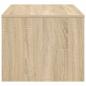 Preview: Couchtisch Sonoma-Eiche 80 x 50 x 40 cm Holzwerkstoff