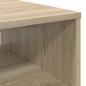 Preview: Couchtisch Sonoma-Eiche 80 x 50 x 40 cm Holzwerkstoff