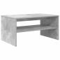 Preview: Couchtisch Beton Grau 80 x 50 x 40 cm Holzwerkstoff