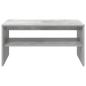 Preview: Couchtisch Beton Grau 80 x 50 x 40 cm Holzwerkstoff