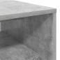 Preview: Couchtisch Beton Grau 80 x 50 x 40 cm Holzwerkstoff