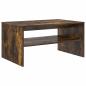 Preview: Couchtisch Geräucherte Eiche 80 x 50 x 40 cm Holzwerkstoff