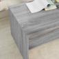 Preview: Couchtisch Graues Sonoma 80 x 50 x 40 cm Holzwerkstoff