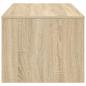 Preview: Couchtisch Sonoma-Eiche 100 x 50 x 40 cm Holzwerkstoff