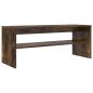 Preview: TV-Schränk 100 x 35 x 40 cm Geräucherte Eiche Holzwerkstoff