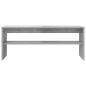 Preview: TV-Schränk Beton Grau 100 x 30 x 40 cm Holzwerkstoff