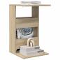 Preview: Beistelltisch Sonoma-Eiche 40 x 35 x 60,5 cm Holzwerkstoff