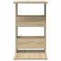 Preview: Beistelltisch Sonoma-Eiche 40 x 35 x 60,5 cm Holzwerkstoff