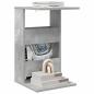 Preview: Beistelltisch Beton Grau 40 x 35 x 60,5 cm Holzwerkstoff