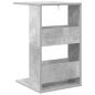 Preview: Beistelltisch Beton Grau 40 x 35 x 60,5 cm Holzwerkstoff