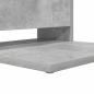 Preview: Beistelltisch Beton Grau 40 x 35 x 60,5 cm Holzwerkstoff