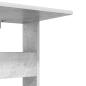 Preview: Beistelltisch Beton Grau 40 x 35 x 60,5 cm Holzwerkstoff