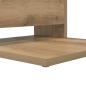 Preview: Beistelltisch Artisan-Eiche 40 x 35 x 60,5 cm Holzwerkstoff
