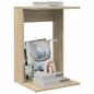 Preview: Beistelltisch Sonoma-Eiche 40 x 38 x 62,5 cm Holzwerkstoff