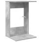 Preview: Beistelltisch Beton Grau 40 x 38 x 62,5 cm Holzwerkstoff