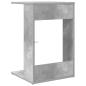 Preview: Beistelltisch Beton Grau 40 x 38 x 62,5 cm Holzwerkstoff