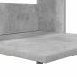 Preview: Beistelltisch Beton Grau 40 x 38 x 62,5 cm Holzwerkstoff